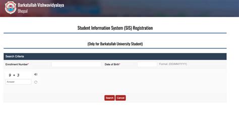 bu mponline|bu bhopal login.